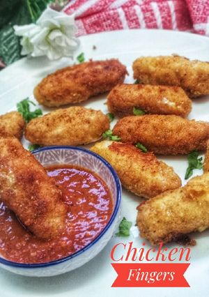 A picture of Chicken Fingers.