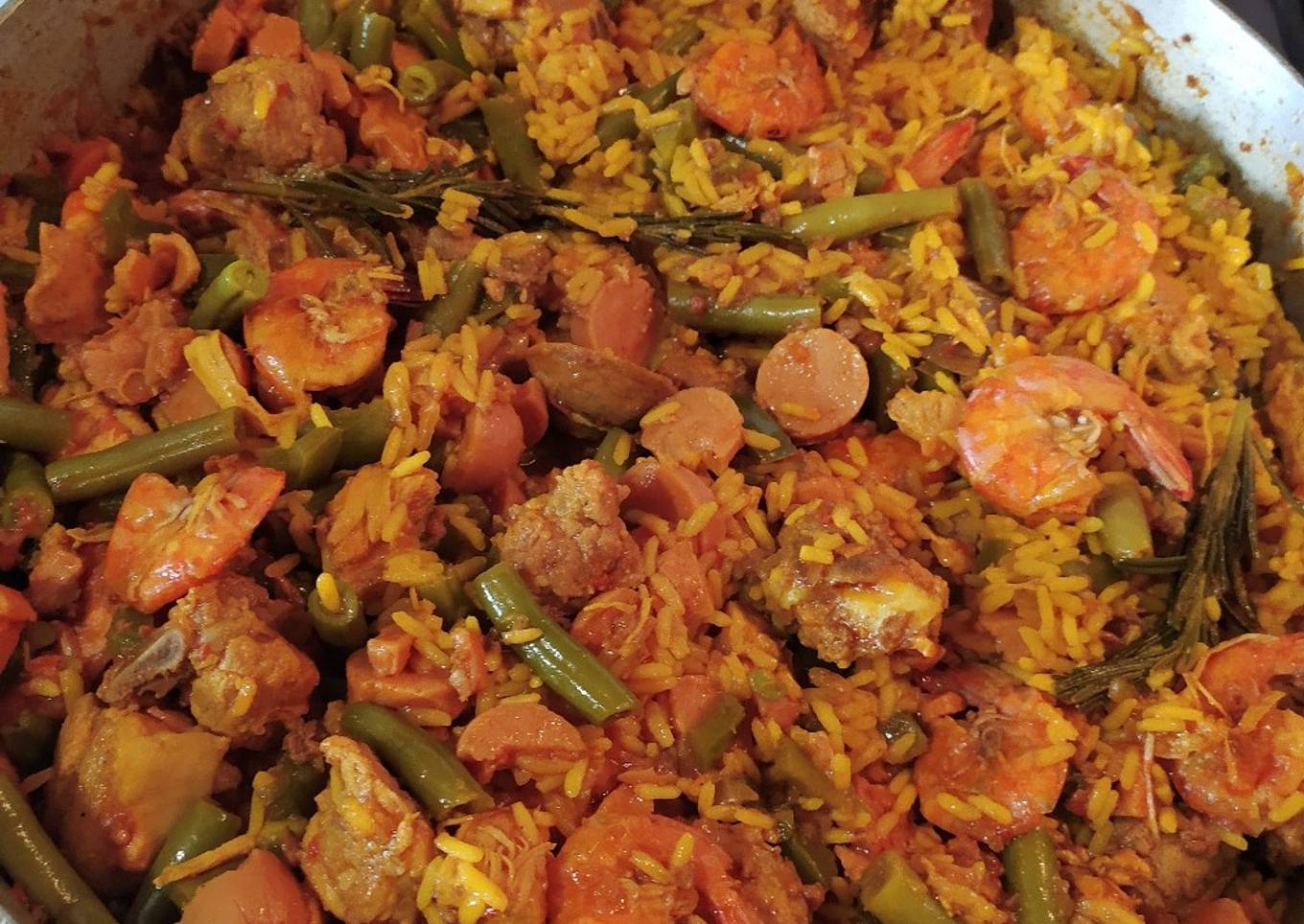 Paella mixta