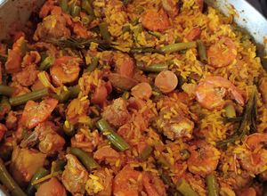 Una foto de Paella mixta