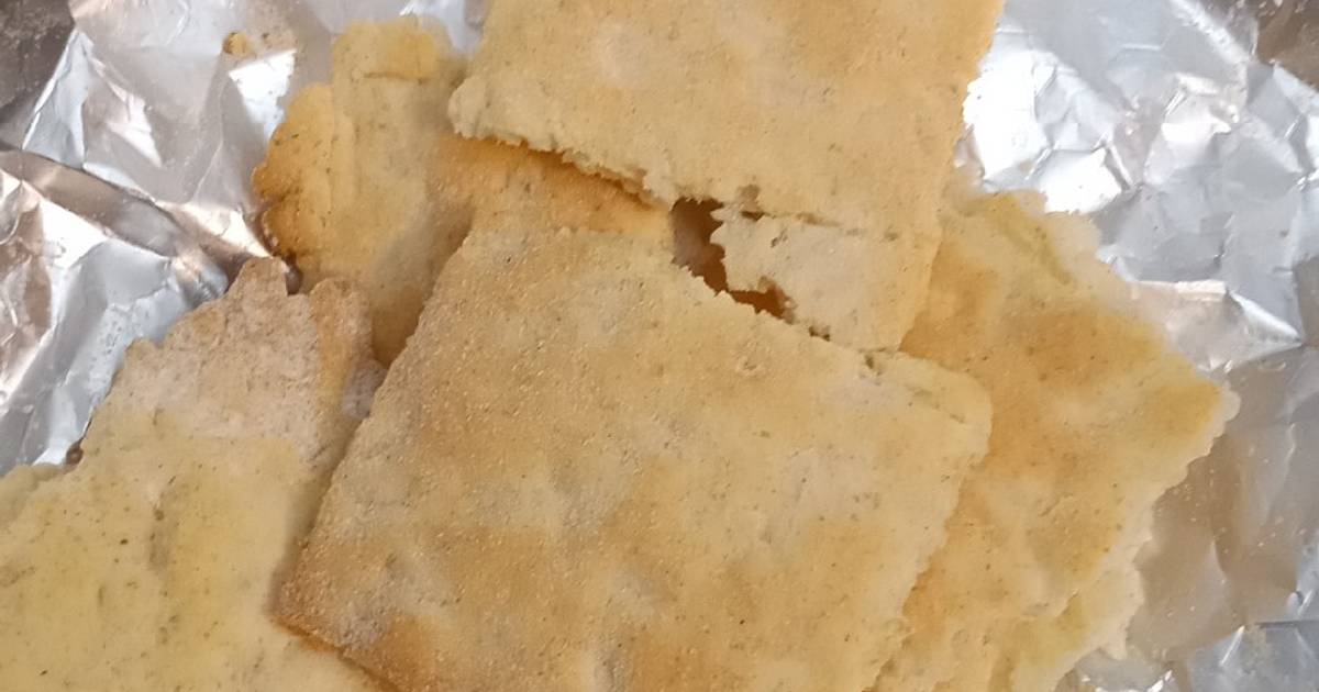 Sugar free rice crackers 😋😋 baked in Airfryer Recipe by Dawnann68s