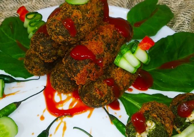 Palak cheese Rolls
