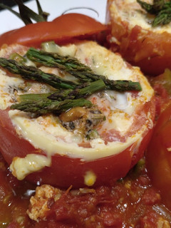 Una foto de Tomates Rellenos