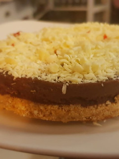 Una foto de Mini tarta de Nocilla sin horno