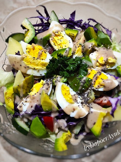 Foto resep Salad Sayur Saos Wijen
