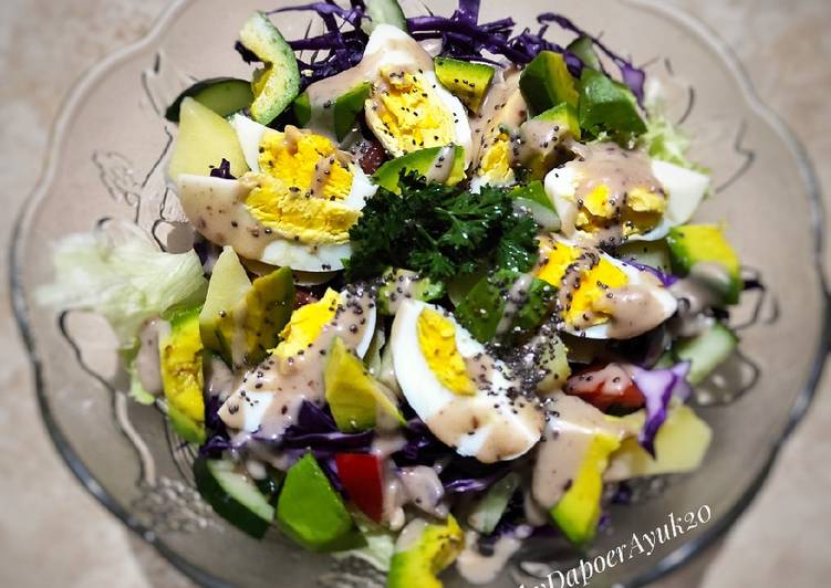Salad Sayur Saos Wijen