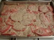 Una foto de guarniciones para pescado al horno