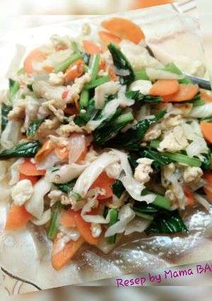 Foto resep Capcay Orek Telur