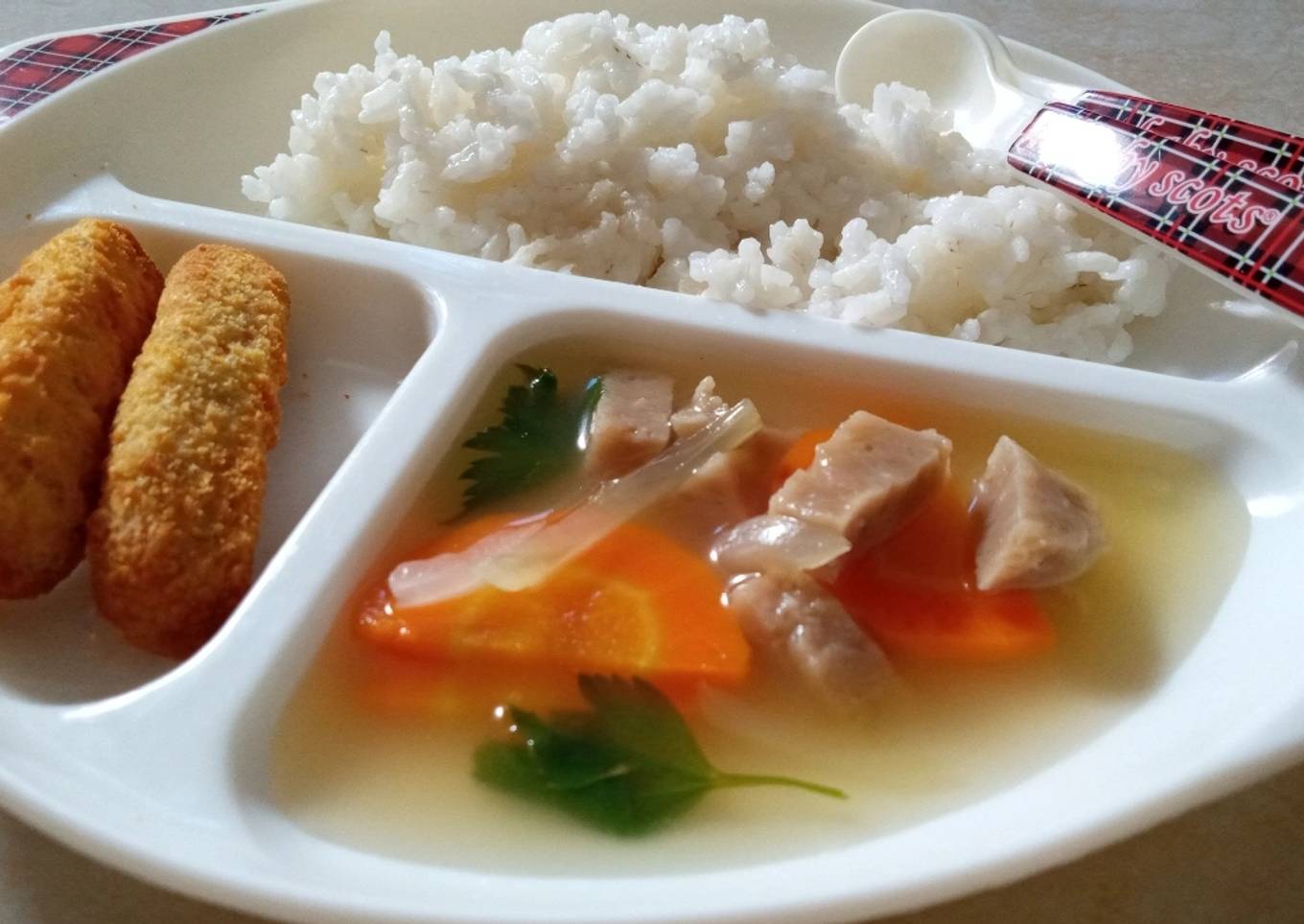 Sup Wortel Baso Sapi