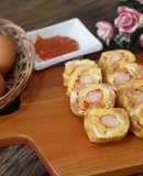 Resep Bekal Anak Sekolah Bahan Dasar Telur Enak dan Mudah/ Tamago/ Telur gulung crabstick