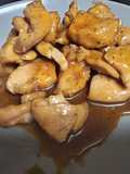 Pollo teriyaki miel