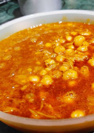 A picture of Chana Masala.