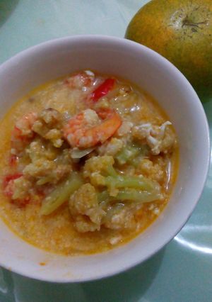 Foto resep Sup Udang Kuah Telur