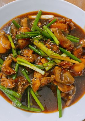 Hình của món Cháo Ếch Singapore.