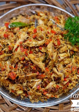 Foto resep Tongkol suwir pedas
