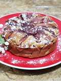 Clafoutis de peras al vino Adriana