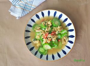 Foto resep Tumis Oyong Ebi Telur