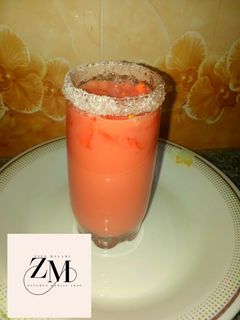 Watermelon drink (lemon kankana) ainihin hoton girkin