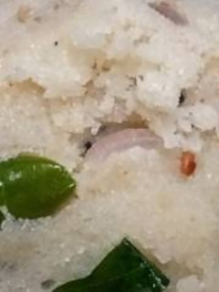 A picture of Rava upma sooji.