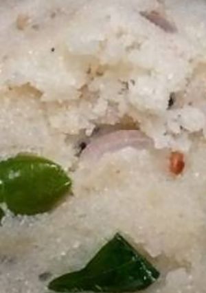 A picture of Rava upma sooji.