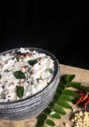 A picture of Curd Rice.