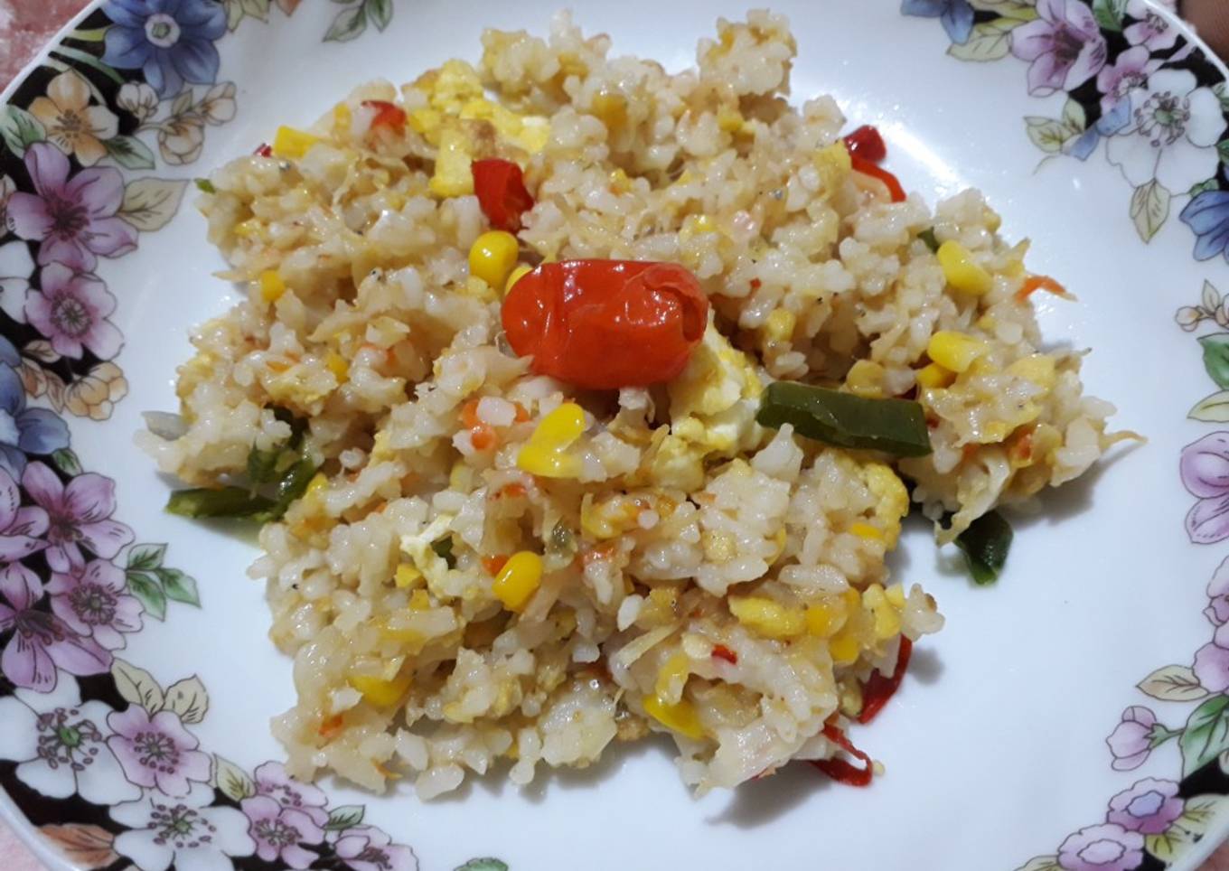 Nasi Goreng Teri ala akuh 😊