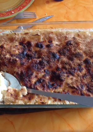 Une photo de Gratin de topinambours