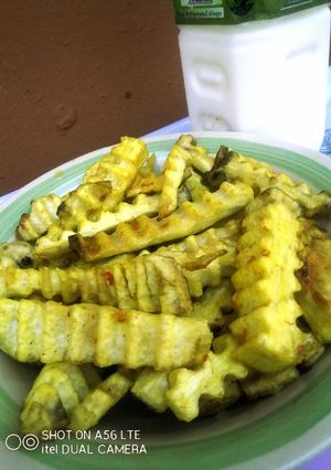 A picture of Patterned Fries.