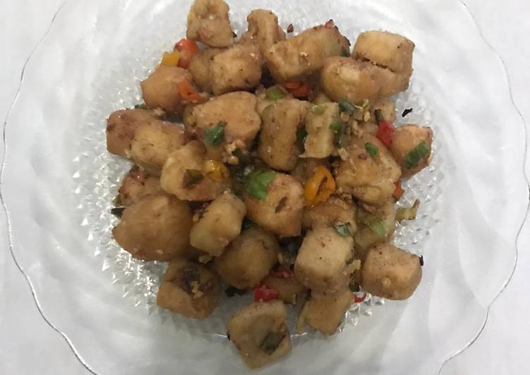Rahasia Membuat Tahu garam cabe bawang yang Lezat