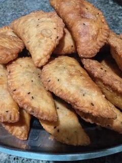 صورة لوصفة سمبوسك باللحمة 😋