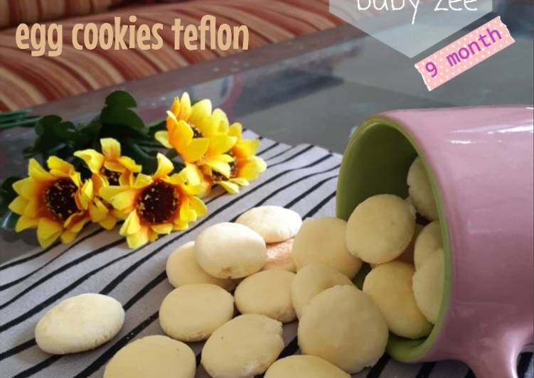 Egg cookies teflon snack MPASI anti GTM