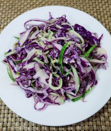 salad trộn bắp cải