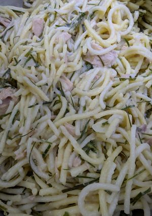 Foto resep Spageti Tuna Rawit Daun Jeruk
