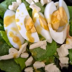 Halal French bistro salad my way A picture of Halal French bistro salad my way.