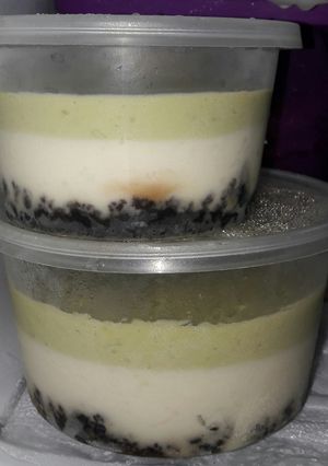 Foto resep Oreo Matcha Cheese Cup🧀