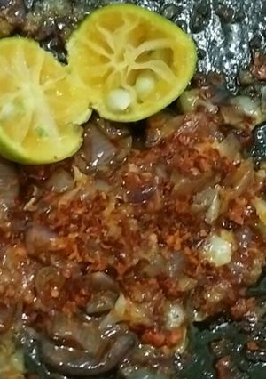 Foto resep Sambal bawang bon cabe jeruk lemon cui
