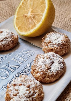 Una foto de Galletitas de limón low-carb 🍋 🇮🇹Biscotti al limone a basso contenuto di carboidrati