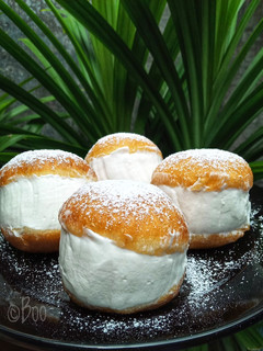 Foto resep 4. Korean Milk Cream Donut (sekali proofing)