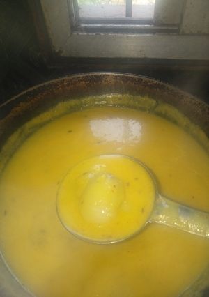 आलू की कढ़ी (aloo ki kadhi recipe in Hindi) रेसिपी मुख्य फोटो