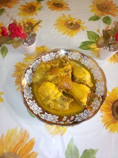 صورة لوصفة الطنجية بالدجاج