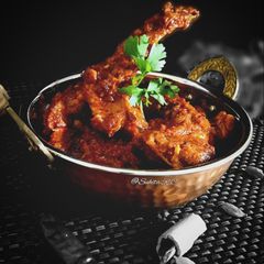 A picture of Rajasthani Laal Maans Curry (Rajasthani Royal Mutton curry).