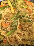 Japchae, pasta coreana