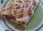 Una foto de crepas salados
