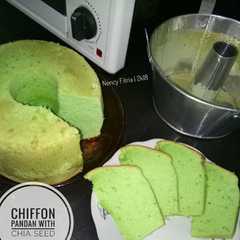 รูปของ Chiffon Pandan With Chia Seed