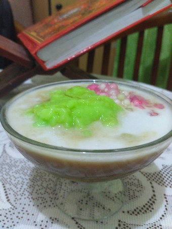 Cara Membuat Bubur sumsum pandan mutiara Rumahan