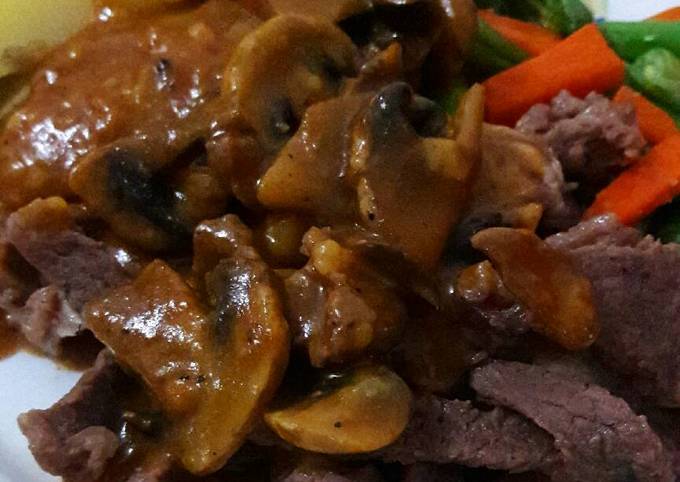 Resep Thin Sliced Beef Steak Oleh Novhiesnotes - Cookpad