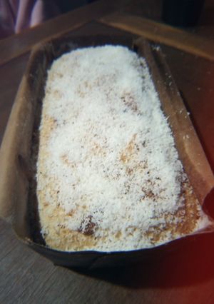 Una foto de Budín de coco