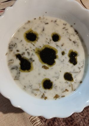 عکسی از دستور آش دوغ
