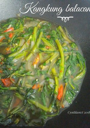 Foto resep Kangkung balacan
