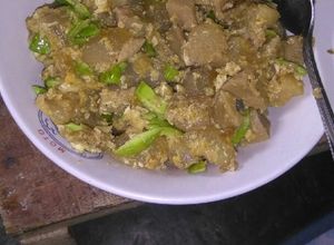 Foto resep Oseng oseng kikil & baso