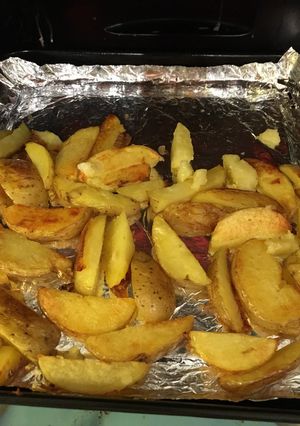 Una foto de Patatas Fritas en Microondas y Horno